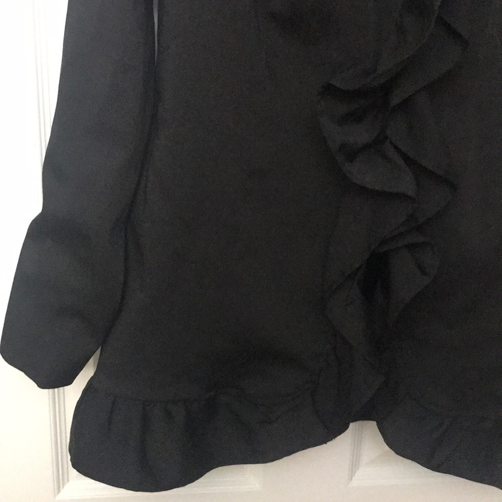 Ruffle collared blazer - Picture 3 of 3